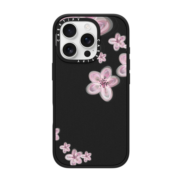 Monika Strigel x CASETiFY iPhone 16 Pro ケース Floral マットブラック インパクトケース MagSafe対応 CHERRY CRYSTAL CLEAR Father's Day Monika Strigel x CASETiFY iPhone 16 Pro ケース Floral マットブラック インパクトケース MagSafe対応 CHERRY CRYSTAL CLEAR Father's Day