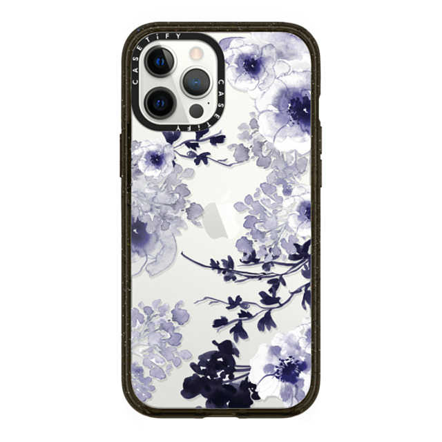 Monika Strigel x CASETiFY iPhone 12 Pro Max ケース Floral,Fine Art ブラック インパクトケース BLUE SPRING Father's Day Monika Strigel x CASETiFY iPhone 12 Pro Max ケース Floral,Fine Art ブラック インパクトケース BLUE SPRING Father's Day