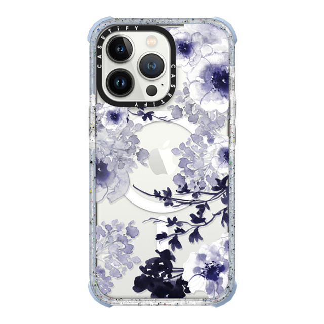 Monika Strigel x CASETiFY iPhone 13 Pro ケース Vapor Blue ウルトラ インパクトケース MagSafe 対応 BLUE SPRING