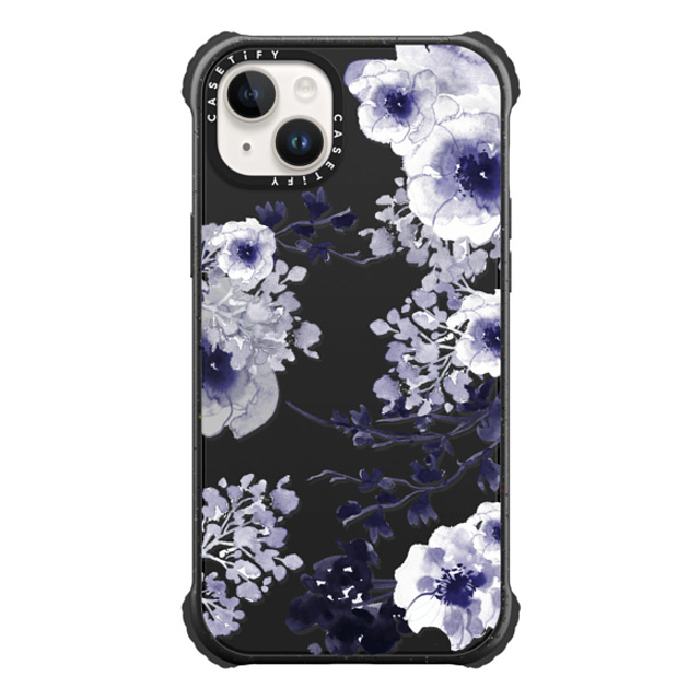 Monika Strigel x CASETiFY iPhone 14 Plus ケース Floral,Fine Art マットブラック ウルトラインパクトケース BLUE SPRING Father's Day Monika Strigel x CASETiFY iPhone 14 Plus ケース Floral,Fine Art マットブラック ウルトラインパクトケース BLUE SPRING Father's Day