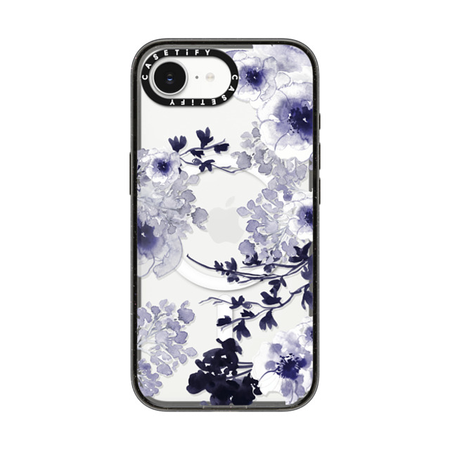 Monika Strigel x CASETiFY iPhone 16e Case Floral,Fine Art Black Impact Case MagSafe Compatible BLUE SPRING Back to School Monika Strigel x CASETiFY iPhone 16e Case Floral,Fine Art Black Impact Case MagSafe Compatible BLUE SPRING Back to School