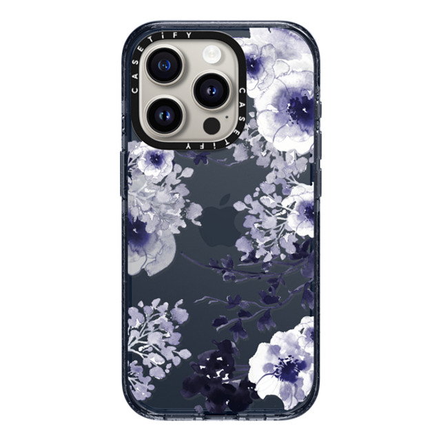 Monika Strigel x CASETiFY iPhone 15 Pro Case Classic Blue Impact Case BLUE SPRING Monika Strigel x CASETiFY iPhone 15 Pro Case Classic Blue Impact Case BLUE SPRING