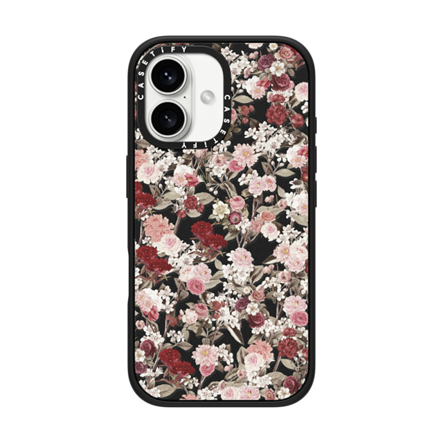 Monika Strigel x CASETiFY iPhone 16 Case Matte Black Impact Case VINTAGE FLOWER MONDAY Monika Strigel x CASETiFY iPhone 16 Case Matte Black Impact Case VINTAGE FLOWER MONDAY