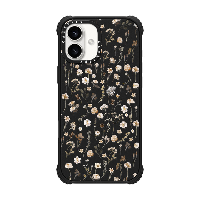Monika Strigel x CASETiFY iPhone 16 Plus Case Matte Black ウルトラ インパクトケース MagSafe 対応 WILDFLOWER FRIDAY Monika Strigel x CASETiFY iPhone 16 Plus Case Matte Black ウルトラ インパクトケース MagSafe 対応 WILDFLOWER FRIDAY