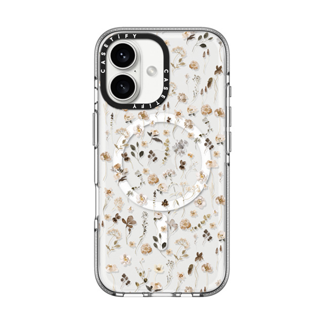 Monika Strigel x CASETiFY iPhone 16 Case Clear Clear Case MagSafe Compatible WILDFLOWER FRIDAY Monika Strigel x CASETiFY iPhone 16 Case Clear Clear Case MagSafe Compatible WILDFLOWER FRIDAY