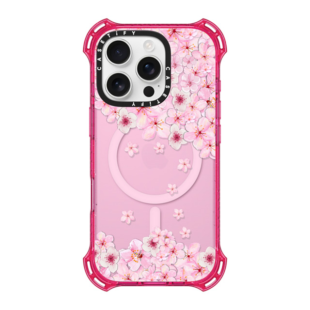 Monika Strigel x CASETiFY iPhone 16 Pro Case プリムローズ ピンク バウンスケース SAKURA CHERRY SATURDAY Monika Strigel x CASETiFY iPhone 16 Pro Case プリムローズ ピンク バウンスケース SAKURA CHERRY SATURDAY
