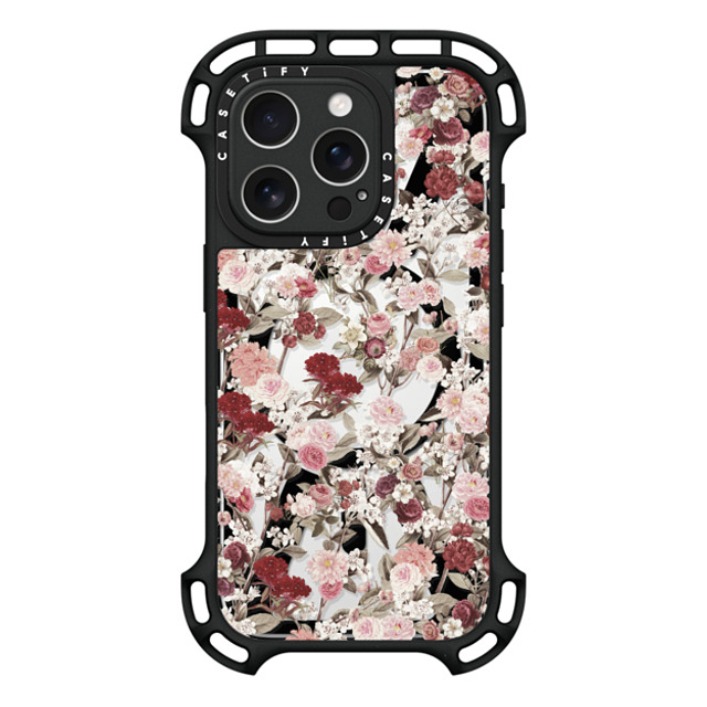 Monika Strigel x CASETiFY iPhone 16 Pro Case Black ウルトラ バウンスケース MagSafe対応 VINTAGE FLOWER MONDAY Monika Strigel x CASETiFY iPhone 16 Pro Case Black ウルトラ バウンスケース MagSafe対応 VINTAGE FLOWER MONDAY