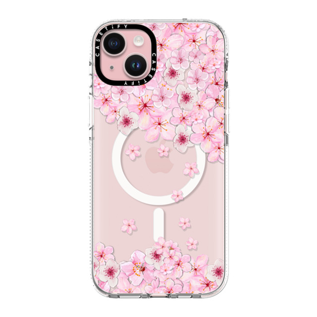 Monika Strigel x CASETiFY iPhone 15 Plus Case Fine Art Clear Clear Case MagSafe Compatible SAKURA CHERRY SATURDAY Father's Day Monika Strigel x CASETiFY iPhone 15 Plus Case Fine Art Clear Clear Case MagSafe Compatible SAKURA CHERRY SATURDAY Father's Day