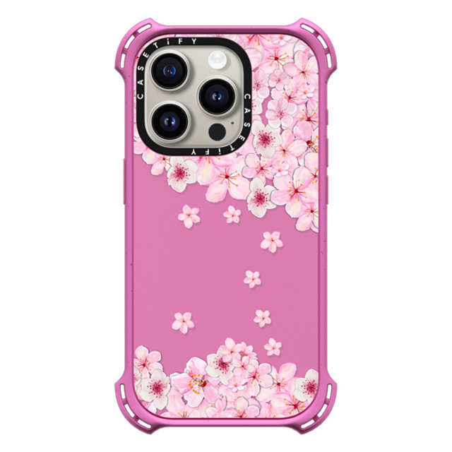 Monika Strigel x CASETiFY iPhone 15 Pro Case Fine Art Matte Pink バウンスケース SAKURA CHERRY SATURDAY Mother's Day Monika Strigel x CASETiFY iPhone 15 Pro Case Fine Art Matte Pink バウンスケース SAKURA CHERRY SATURDAY Mother's Day