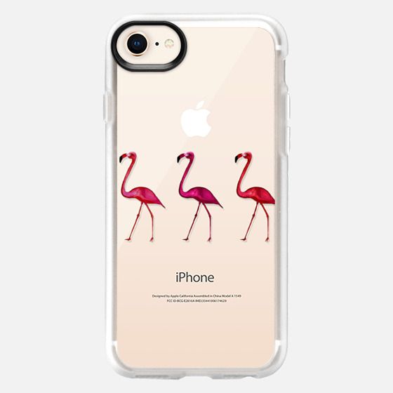 TIFFANY FLAMINGO Crystal Clear Transparent iphone case iPhone 8 Case by ...