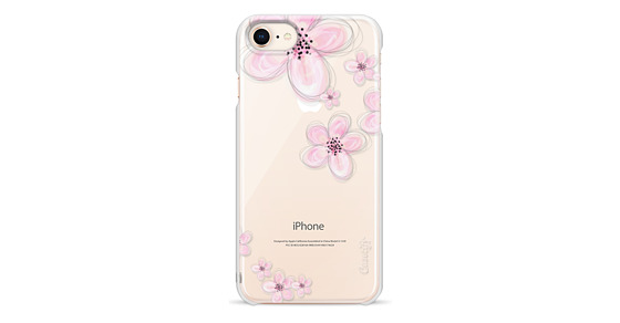 Cherry Blossom Iphone 6 Crystal Clear Case Iphone 8 เคส By