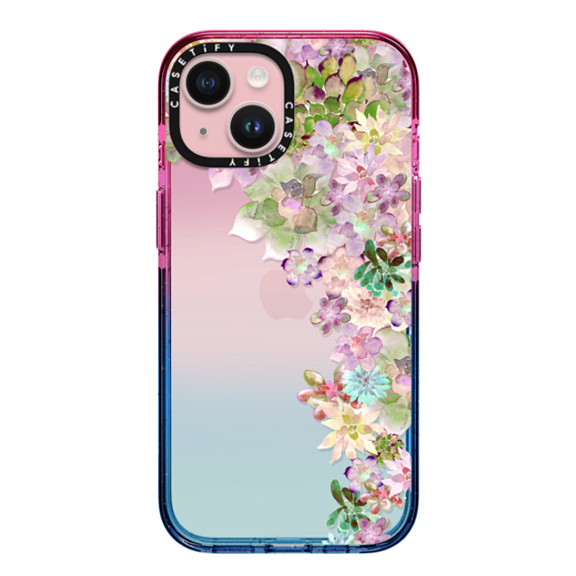 Monika Strigel x CASETiFY iPhone 15 Case Floral,Fine Art Cotton Candy Impact Case MY SUCCULENT GARDEN PEACH Mother's Day Monika Strigel x CASETiFY iPhone 15 Case Floral,Fine Art Cotton Candy Impact Case MY SUCCULENT GARDEN PEACH Mother's Day