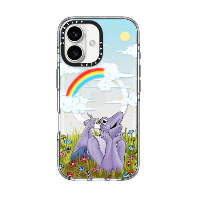 Drawinfrogs x CASETiFY iPhone 16 Case Animal,Cartoon Clear Clear Case MagSafe Compatible Bean Sprout Vibes Father's Day Drawinfrogs x CASETiFY iPhone 16 Case Animal,Cartoon Clear Clear Case MagSafe Compatible Bean Sprout Vibes Father's Day