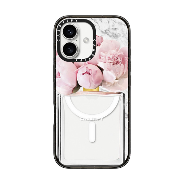 CASETiFY iPhone 16 Case Black Impact Case MagSafe Compatible Floral フローラル Casetify Floral eau de parfum Father's Day CASETiFY iPhone 16 Case Black Impact Case MagSafe Compatible Floral フローラル Casetify Floral eau de parfum Father's Day