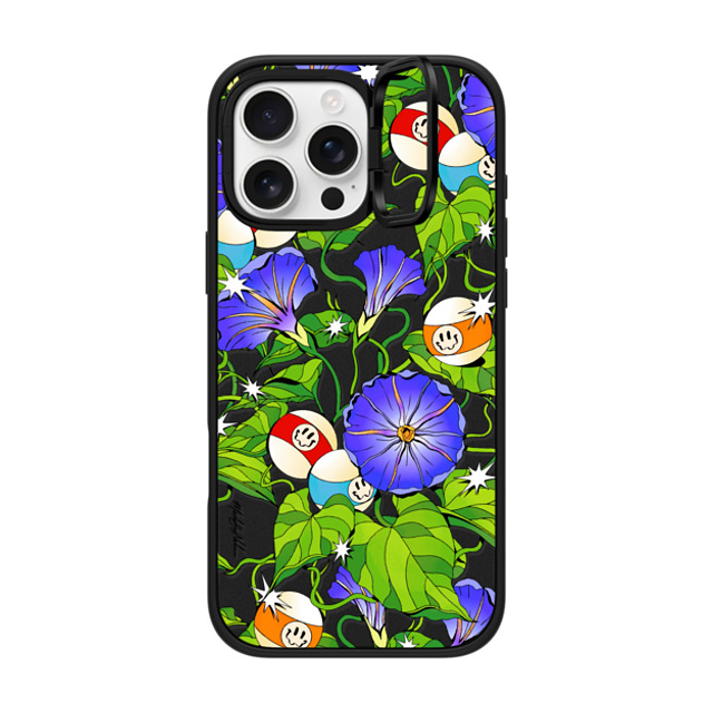 Made by Nelson x CASETiFY iPhone 16 Pro Max Case Matte Black インパクトリングスタンドケース MagSafe対応 Good Things by Made By Nelson Made by Nelson x CASETiFY iPhone 16 Pro Max Case Matte Black インパクトリングスタンドケース MagSafe対応 Good Things by Made By Nelson