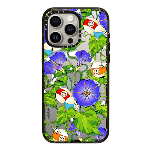 Made by Nelson x CASETiFY iPhone 15 Pro Max Case Black Impact Case MagSafe Compatible Good Things by Made By Nelson Made by Nelson x CASETiFY iPhone 15 Pro Max Case Black Impact Case MagSafe Compatible Good Things by Made By Nelson