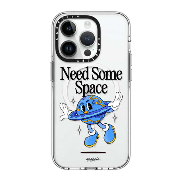 Made by Nelson x CASETiFY iPhone 14 Pro ケース クリア クリア ケース MagSafe対応 Need Some Space Clear by Made By Nelson