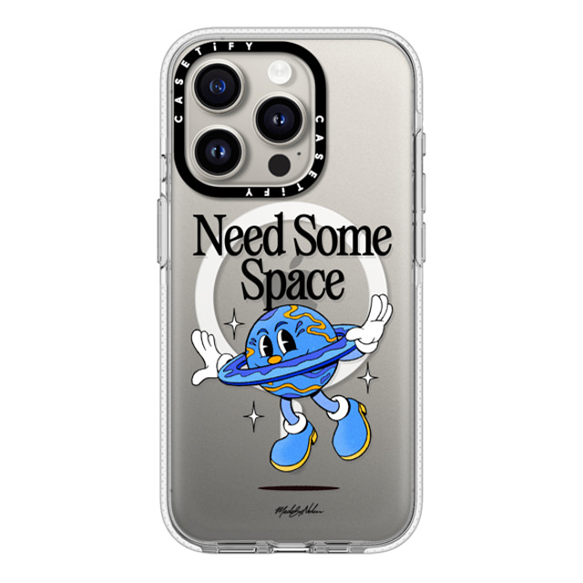 Made by Nelson x CASETiFY iPhone 15 Pro ケース クリア クリア ケース MagSafe対応 Need Some Space Clear by Made By Nelson