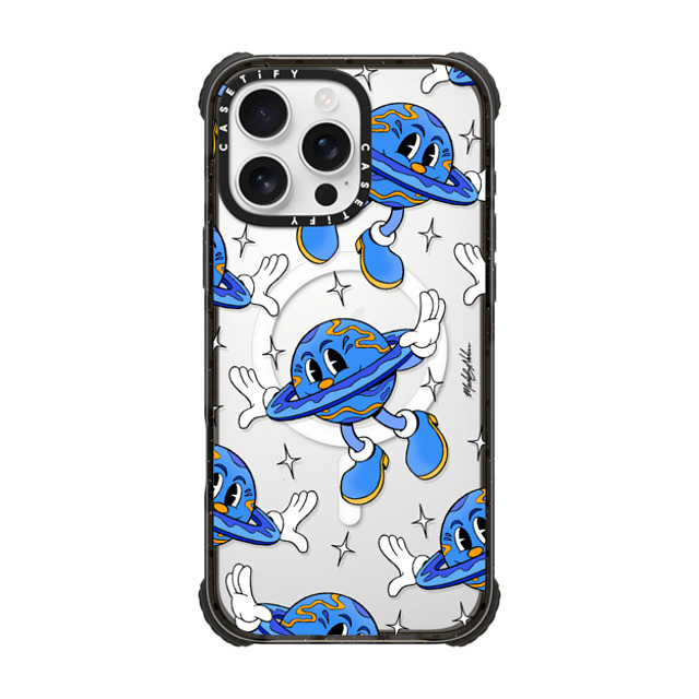 Made by Nelson x CASETiFY iPhone 16 Pro Max ケース Cartoon,Pattern ブラック ウルトラ インパクトケース MagSafe 対応 Need Some Space by Made By Nelson Back to School Made by Nelson x CASETiFY iPhone 16 Pro Max ケース Cartoon,Pattern ブラック ウルトラ インパクトケース MagSafe 対応 Need Some Space by Made By Nelson Back to School