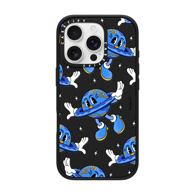 Made by Nelson x CASETiFY iPhone 16 Pro ケース Cartoon,Pattern マットブラック インパクトケース MagSafe対応 Need Some Space by Made By Nelson Back to School Made by Nelson x CASETiFY iPhone 16 Pro ケース Cartoon,Pattern マットブラック インパクトケース MagSafe対応 Need Some Space by Made By Nelson Back to School