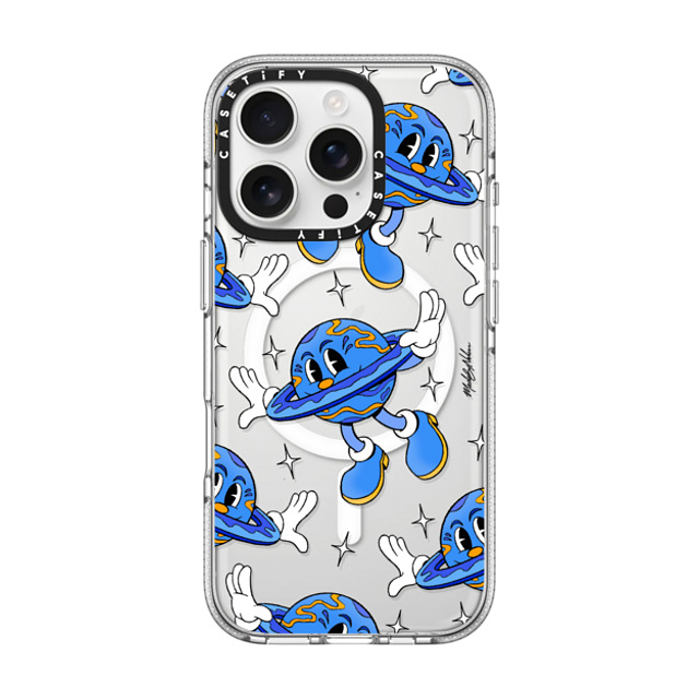 Made by Nelson x CASETiFY iPhone 16 Pro ケース Cartoon,Pattern クリア クリア ケース MagSafe対応 Need Some Space by Made By Nelson Back to School Made by Nelson x CASETiFY iPhone 16 Pro ケース Cartoon,Pattern クリア クリア ケース MagSafe対応 Need Some Space by Made By Nelson Back to School