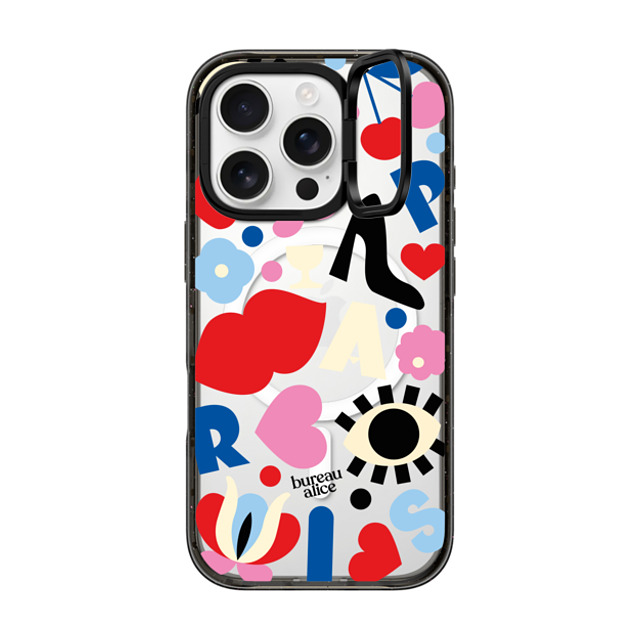 CASETiFY iPhone 16 Pro Case Black インパクトリングスタンドケース MagSafe対応 Alice Bureau - Stickers alice hoffmann Back to School CASETiFY iPhone 16 Pro Case Black インパクトリングスタンドケース MagSafe対応 Alice Bureau - Stickers alice hoffmann Back to School