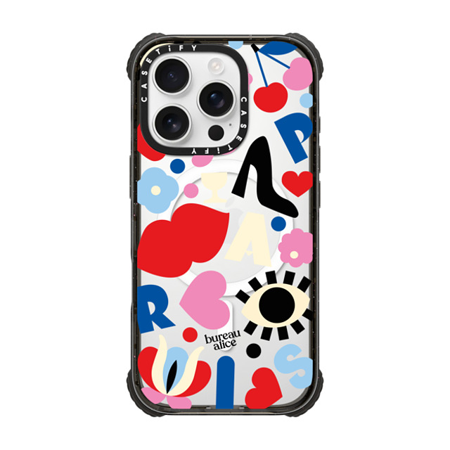 CASETiFY iPhone 16 Pro Case Black ウルトラ インパクトケース MagSafe 対応 Alice Bureau - Stickers alice hoffmann Back to School CASETiFY iPhone 16 Pro Case Black ウルトラ インパクトケース MagSafe 対応 Alice Bureau - Stickers alice hoffmann Back to School