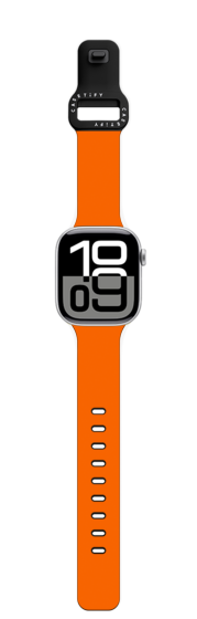 Apple Watch Series 10 (42mm) - Orange Apple Watch band