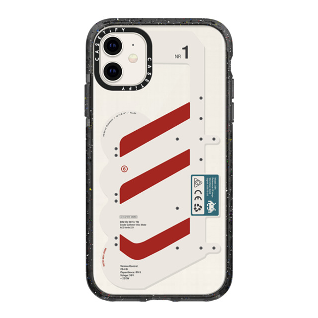 Kunel Gaur x CASETiFY iPhone 11 ケース Futurism,Hype ブラック インパクトケース B Mega Back to School Kunel Gaur x CASETiFY iPhone 11 ケース Futurism,Hype ブラック インパクトケース B Mega Back to School