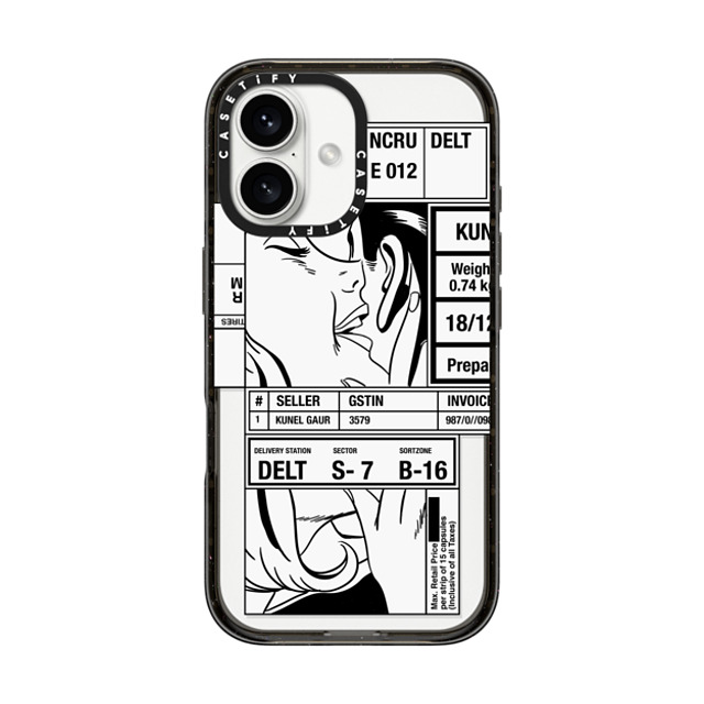Kunel Gaur x CASETiFY iPhone 16 ケース Sticker,Dark Academia ブラック インパクトケース MagSafe対応 The Secret Father's Day Kunel Gaur x CASETiFY iPhone 16 ケース Sticker,Dark Academia ブラック インパクトケース MagSafe対応 The Secret Father's Day