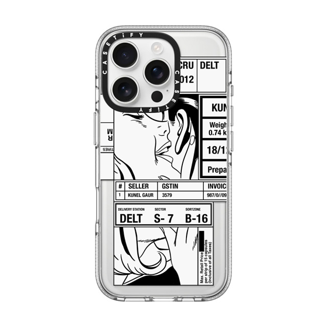Kunel Gaur x CASETiFY iPhone 16 Pro ケース Sticker,Dark Academia クリア クリア ケース MagSafe対応 The Secret Father's Day Kunel Gaur x CASETiFY iPhone 16 Pro ケース Sticker,Dark Academia クリア クリア ケース MagSafe対応 The Secret Father's Day