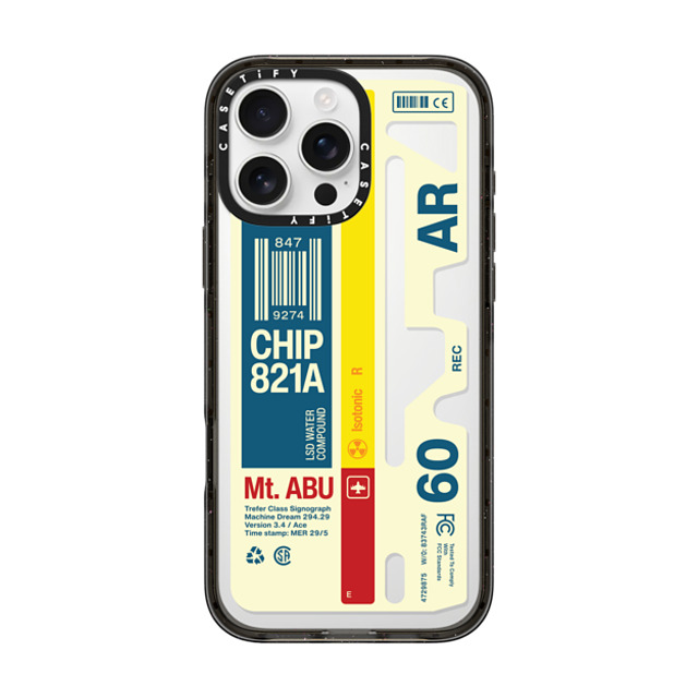 Kunel Gaur x CASETiFY iPhone 16 Pro Max ケース Futurism,Hype ブラック インパクトケース CHIP 821A Father's Day Kunel Gaur x CASETiFY iPhone 16 Pro Max ケース Futurism,Hype ブラック インパクトケース CHIP 821A Father's Day