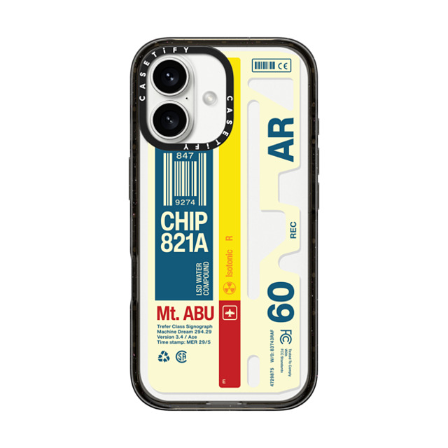 Kunel Gaur x CASETiFY iPhone 16 ケース Futurism,Hype ブラック インパクトケース CHIP 821A Father's Day Kunel Gaur x CASETiFY iPhone 16 ケース Futurism,Hype ブラック インパクトケース CHIP 821A Father's Day
