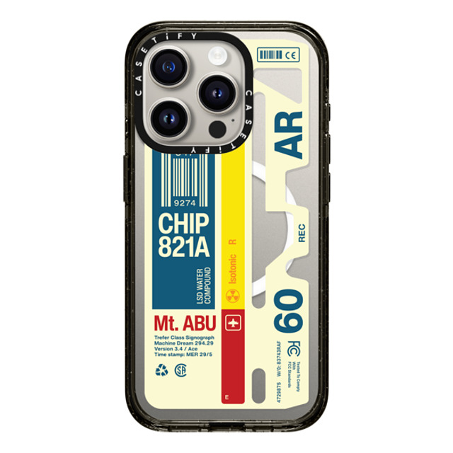 Kunel Gaur x CASETiFY iPhone 15 Pro ケース Futurism,Hype ブラック インパクトケース MagSafe対応 CHIP 821A Father's Day Kunel Gaur x CASETiFY iPhone 15 Pro ケース Futurism,Hype ブラック インパクトケース MagSafe対応 CHIP 821A Father's Day