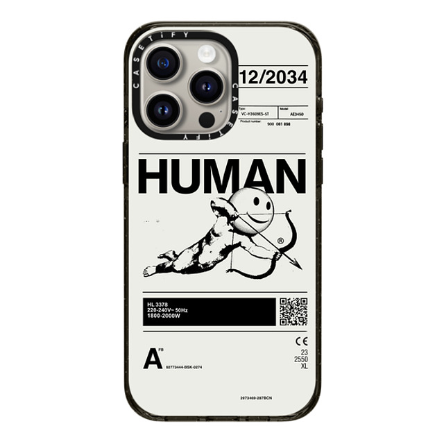 Kunel Gaur x CASETiFY iPhone 15 Pro Max Case Icon,Typography ブラック インパクトケース MagSafe対応 Human Mother's Day Kunel Gaur x CASETiFY iPhone 15 Pro Max Case Icon,Typography ブラック インパクトケース MagSafe対応 Human Mother's Day