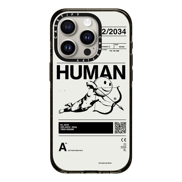 Kunel Gaur x CASETiFY iPhone 15 Pro Case Icon,Typography ブラック インパクトケース MagSafe対応 Human Mother's Day Kunel Gaur x CASETiFY iPhone 15 Pro Case Icon,Typography ブラック インパクトケース MagSafe対応 Human Mother's Day