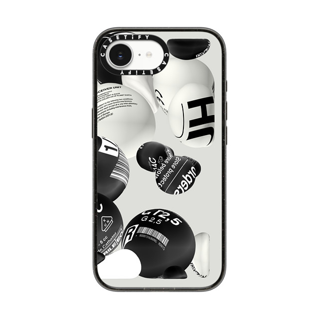 Kunel Gaur x CASETiFY iPhone 16e ケース Pattern,Typography ブラック インパクトケース MagSafe対応 Ferro Fluid Back to School Kunel Gaur x CASETiFY iPhone 16e ケース Pattern,Typography ブラック インパクトケース MagSafe対応 Ferro Fluid Back to School