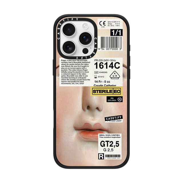 Kunel Gaur x CASETiFY iPhone 16 Pro Max Case Sticker,Typography Matte Black Impact Case MagSafe Compatible Neuralink Father's Day Kunel Gaur x CASETiFY iPhone 16 Pro Max Case Sticker,Typography Matte Black Impact Case MagSafe Compatible Neuralink Father's Day