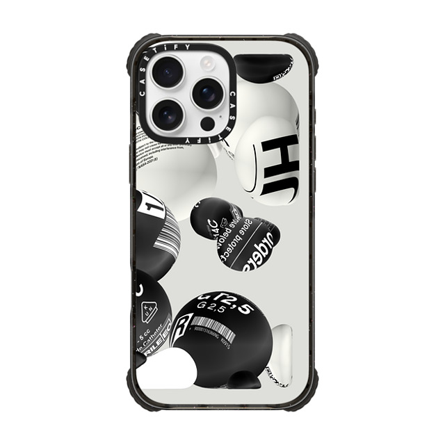 Kunel Gaur x CASETiFY iPhone 16 Pro Max Case Pattern,Typography Black ウルトラ インパクトケース MagSafe 対応 Ferro Fluid Father's Day Kunel Gaur x CASETiFY iPhone 16 Pro Max Case Pattern,Typography Black ウルトラ インパクトケース MagSafe 対応 Ferro Fluid Father's Day
