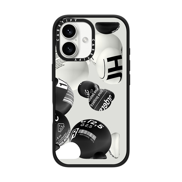 Kunel Gaur x CASETiFY iPhone 16 ケース Pattern,Typography マットブラック インパクトケース MagSafe対応 Ferro Fluid Father's Day Kunel Gaur x CASETiFY iPhone 16 ケース Pattern,Typography マットブラック インパクトケース MagSafe対応 Ferro Fluid Father's Day