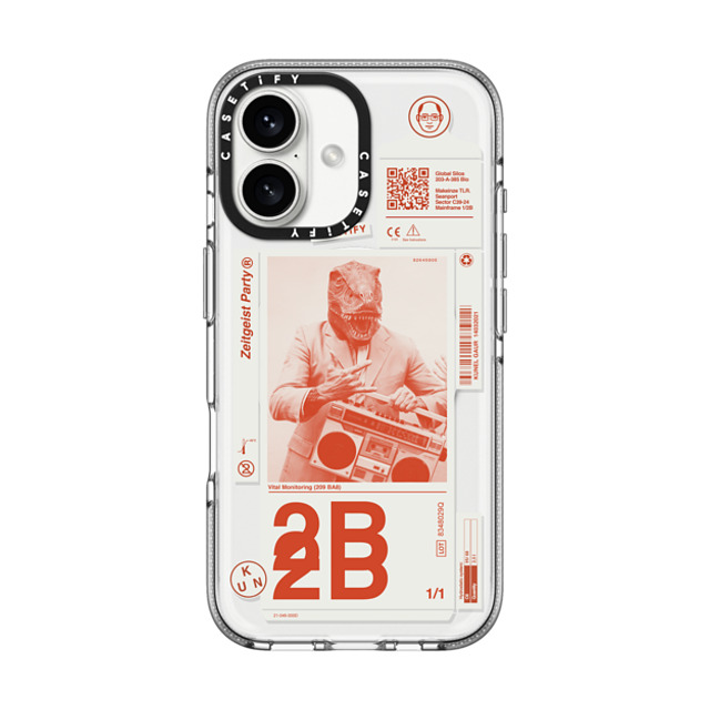 Kunel Gaur x CASETiFY iPhone 16 ケース Sticker,Typography クリア クリア ケース MagSafe対応 Zeitgeist Party Back to School Kunel Gaur x CASETiFY iPhone 16 ケース Sticker,Typography クリア クリア ケース MagSafe対応 Zeitgeist Party Back to School
