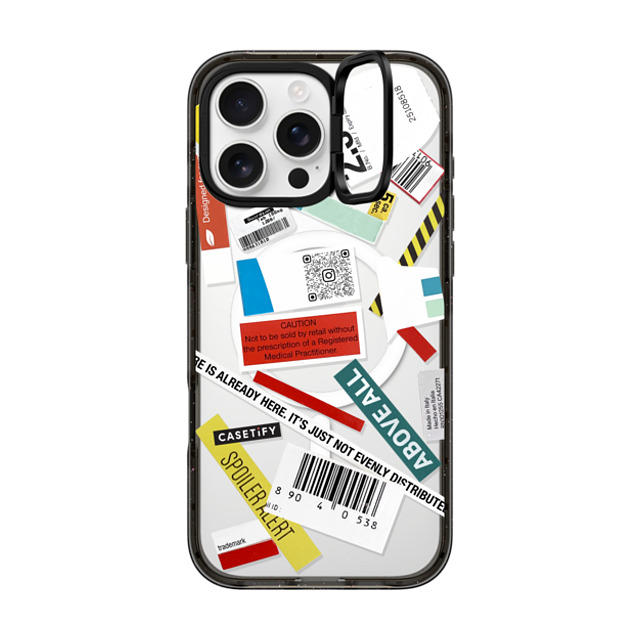 Kunel Gaur x CASETiFY iPhone 16 Pro Max Case Sticker,Quote Black インパクトリングスタンドケース MagSafe対応 The Future Is Already Here Father's Day Kunel Gaur x CASETiFY iPhone 16 Pro Max Case Sticker,Quote Black インパクトリングスタンドケース MagSafe対応 The Future Is Already Here Father's Day