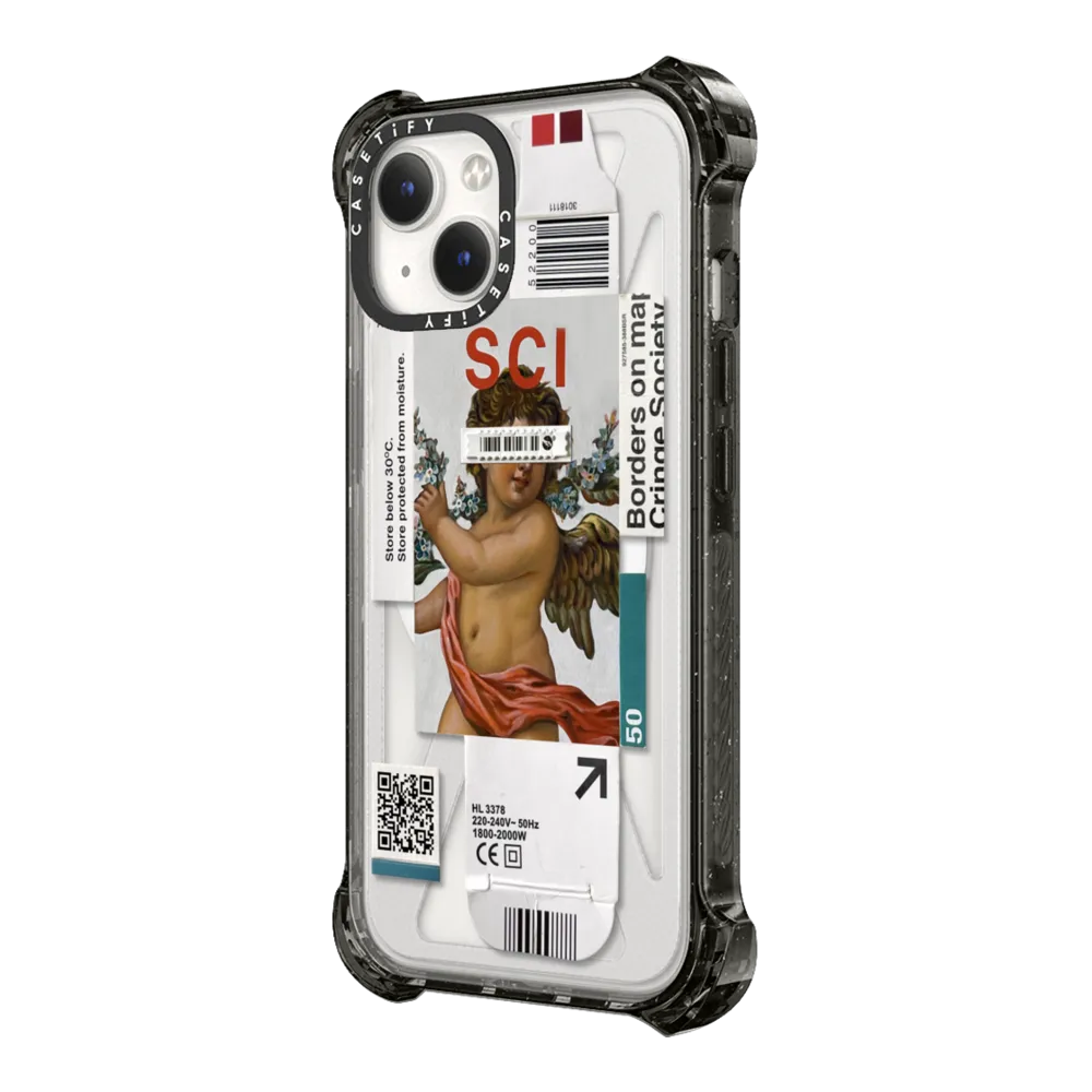 Impact Ring Stand iPhone 16 Pro Max Case MagSafe Compatible - Below 30 Degrees