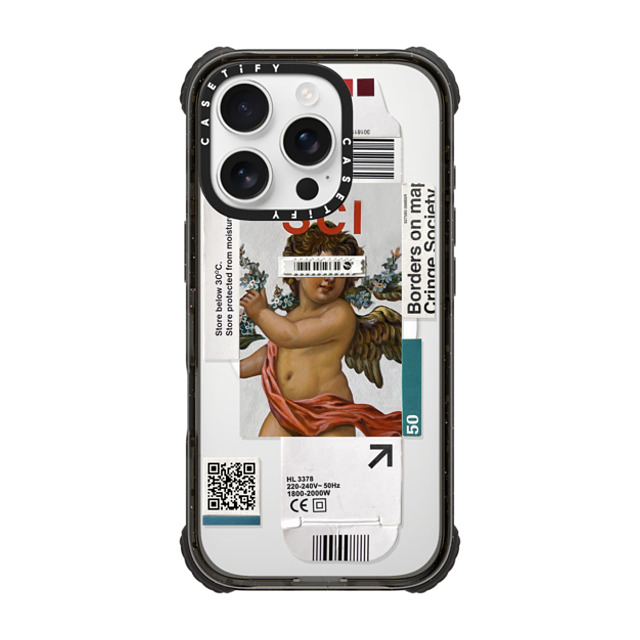 Kunel Gaur x CASETiFY iPhone 16 Pro Case Black ウルトラ インパクトケース MagSafe 対応 Below 30 Degrees Kunel Gaur x CASETiFY iPhone 16 Pro Case Black ウルトラ インパクトケース MagSafe 対応 Below 30 Degrees