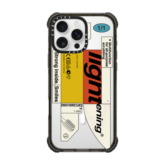 Kunel Gaur x CASETiFY iPhone 16 Pro Max Case Sticker,Quote Black ウルトラ インパクトケース MagSafe 対応 Bleak Lightening Mother's Day Kunel Gaur x CASETiFY iPhone 16 Pro Max Case Sticker,Quote Black ウルトラ インパクトケース MagSafe 対応 Bleak Lightening Mother's Day