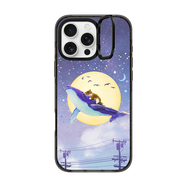 Nyangsongi x CASETiFY iPhone 16 Pro Max Case Cat,Animal Black インパクトリングスタンドケース MagSafe対応 Good night Mother's Day Nyangsongi x CASETiFY iPhone 16 Pro Max Case Cat,Animal Black インパクトリングスタンドケース MagSafe対応 Good night Mother's Day