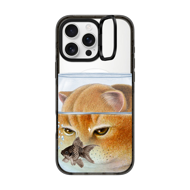 Nyangsongi x CASETiFY iPhone 16 Pro Max ケース ブラック インパクトリングスタンドケース MagSafe対応 target Father's Day Nyangsongi x CASETiFY iPhone 16 Pro Max ケース ブラック インパクトリングスタンドケース MagSafe対応 target Father's Day