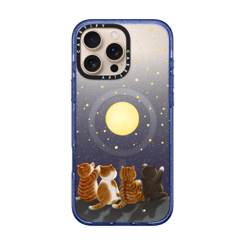 Impact iPhone 16 Pro Max Case MagSafe Compatible - Full moon