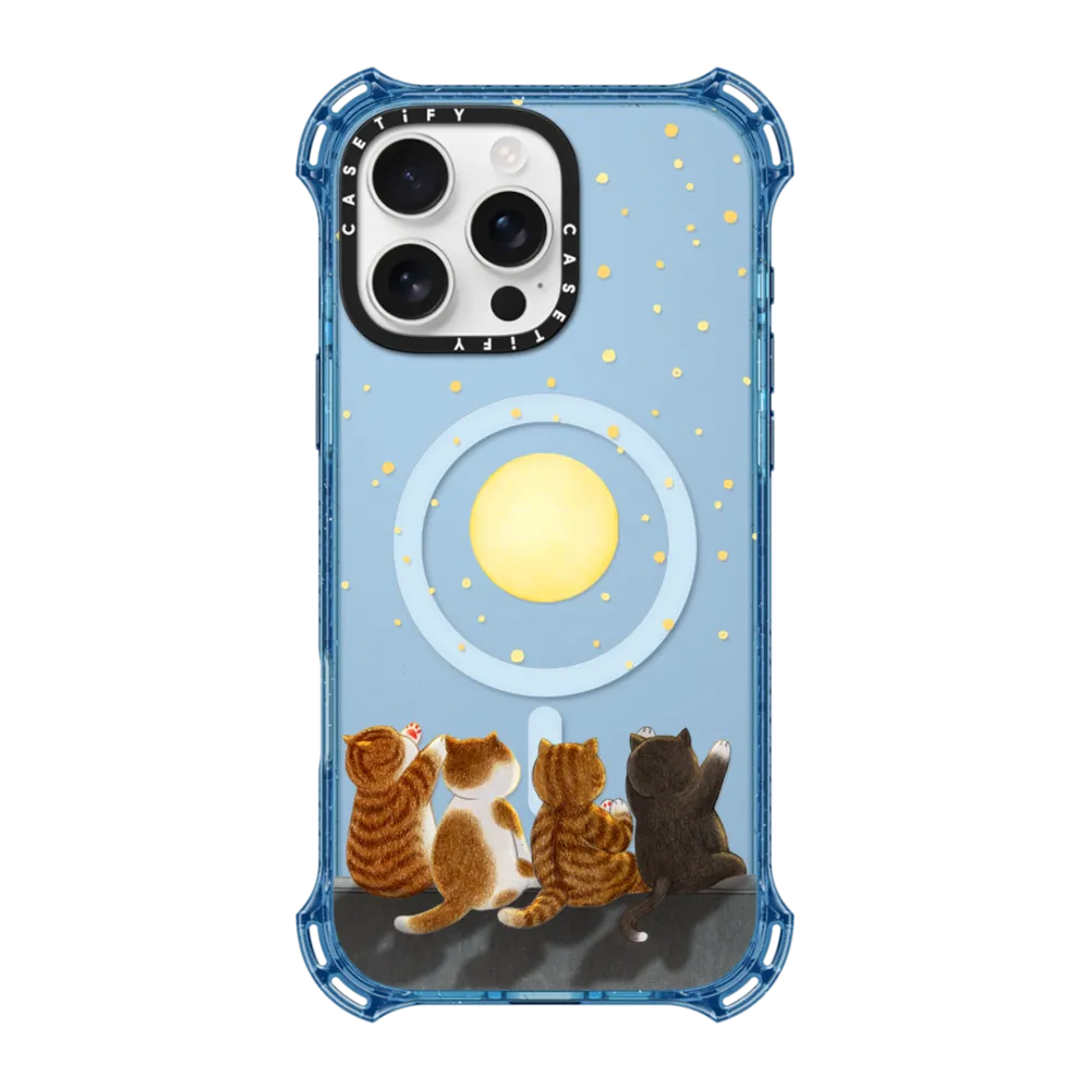 Bounce iPhone 16 Pro Max Case MagSafe Compatible - Full moon