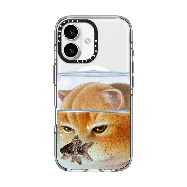 Nyangsongi x CASETiFY iPhone 16 Case Clear Clear Case MagSafe Compatible target Father's Day Nyangsongi x CASETiFY iPhone 16 Case Clear Clear Case MagSafe Compatible target Father's Day